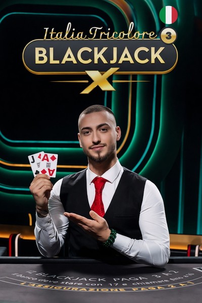 Automat Blackjack Italia Tricolore 3 v Betwest Casino